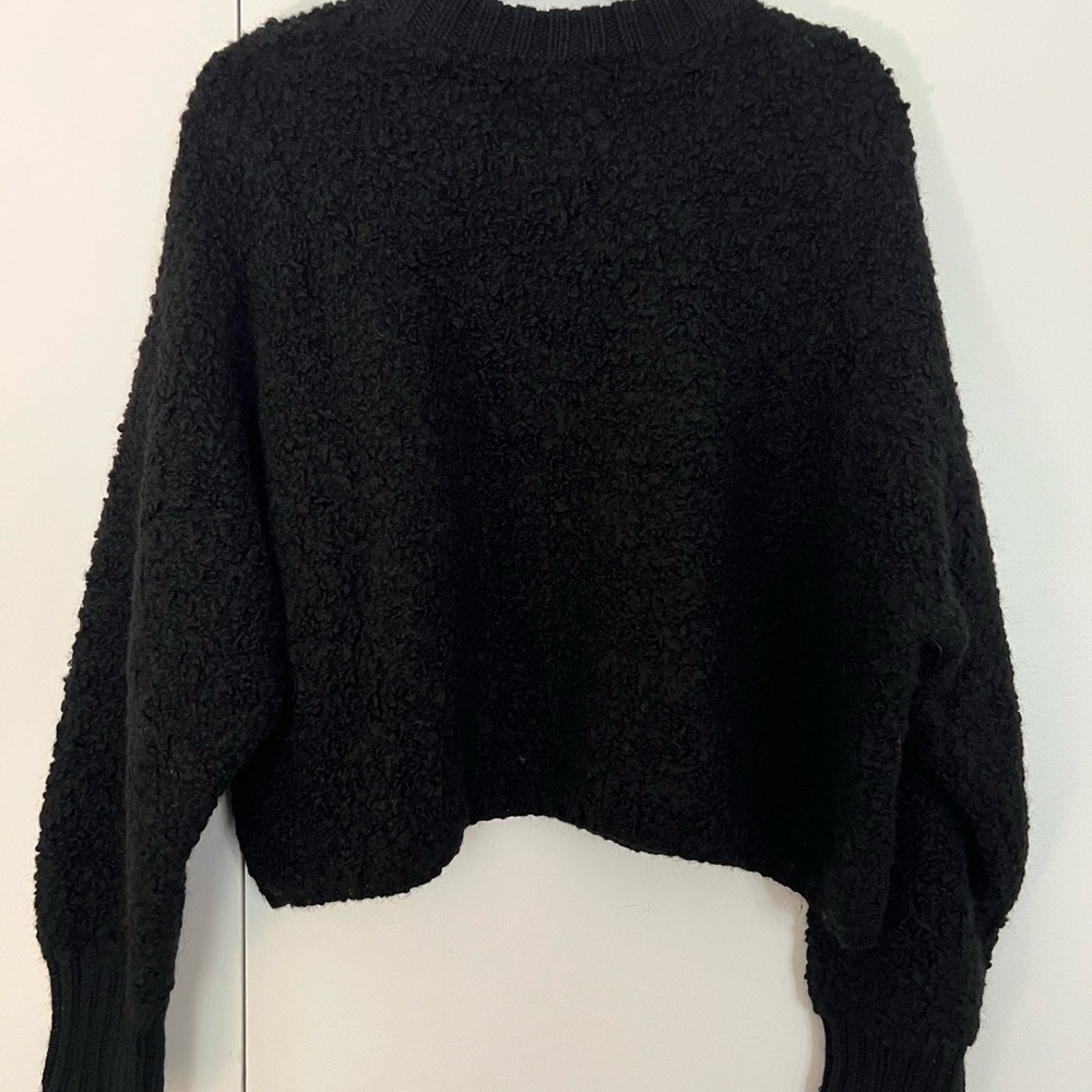 First Rite Textured Cropped Sweater - Picture 4 of 4